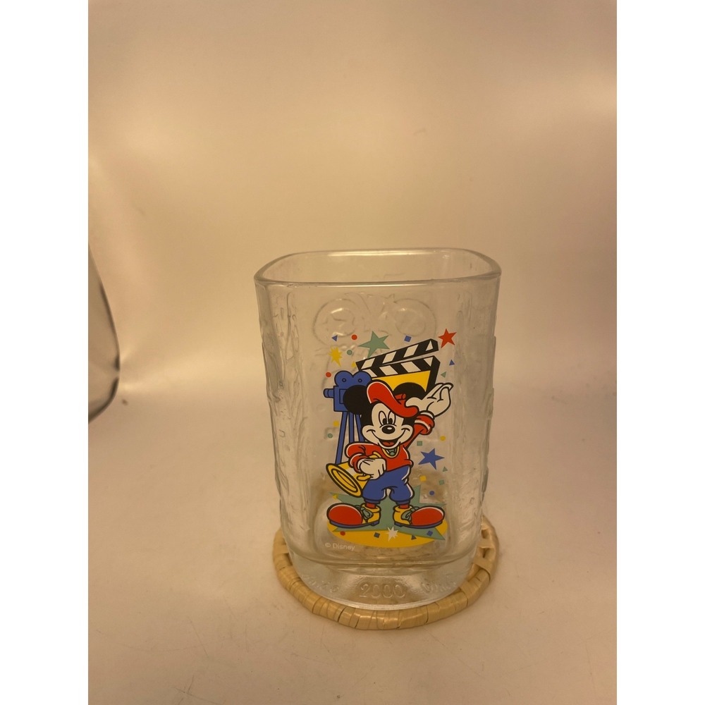 Mickey Mouse Walt Disney World McDonald's 2000 Celebration Glass Cup